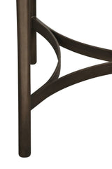 Lyon Round Concrete and Metal Side Table - What A Room