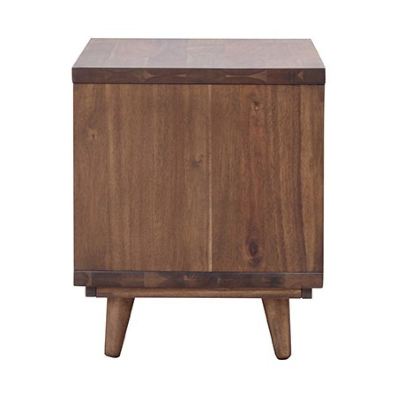 Piero KD Chevron Night Stand/ Side Table - What A Room