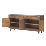 Piero Chevron Buffet 4 Drawers + 4 Doors - What A Room