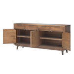 Piero Chevron Buffet 4 Drawers + 4 Doors - What A Room