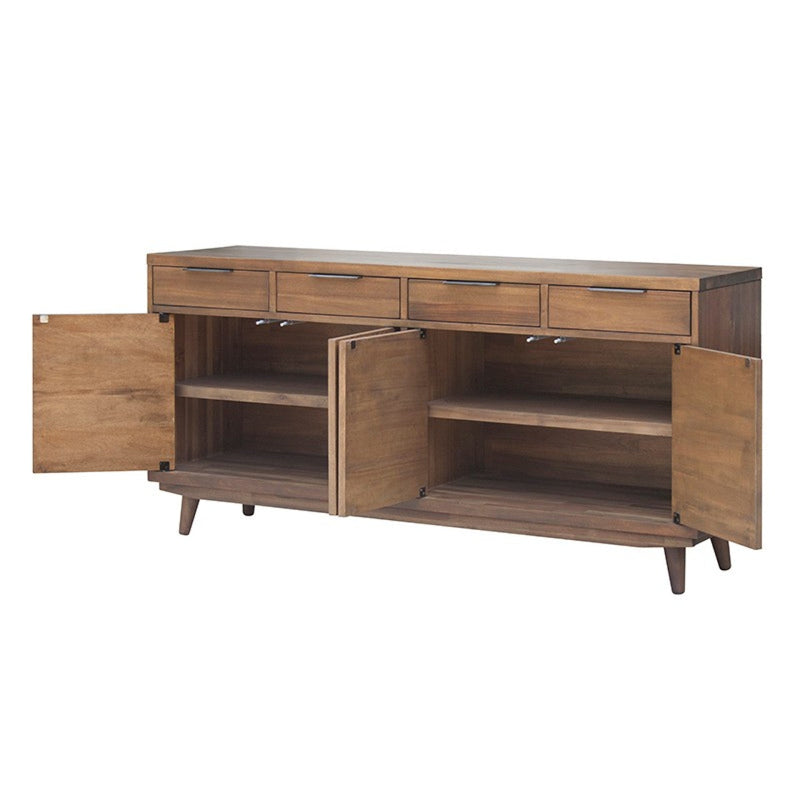 Piero Chevron Buffet 4 Drawers + 4 Doors - What A Room