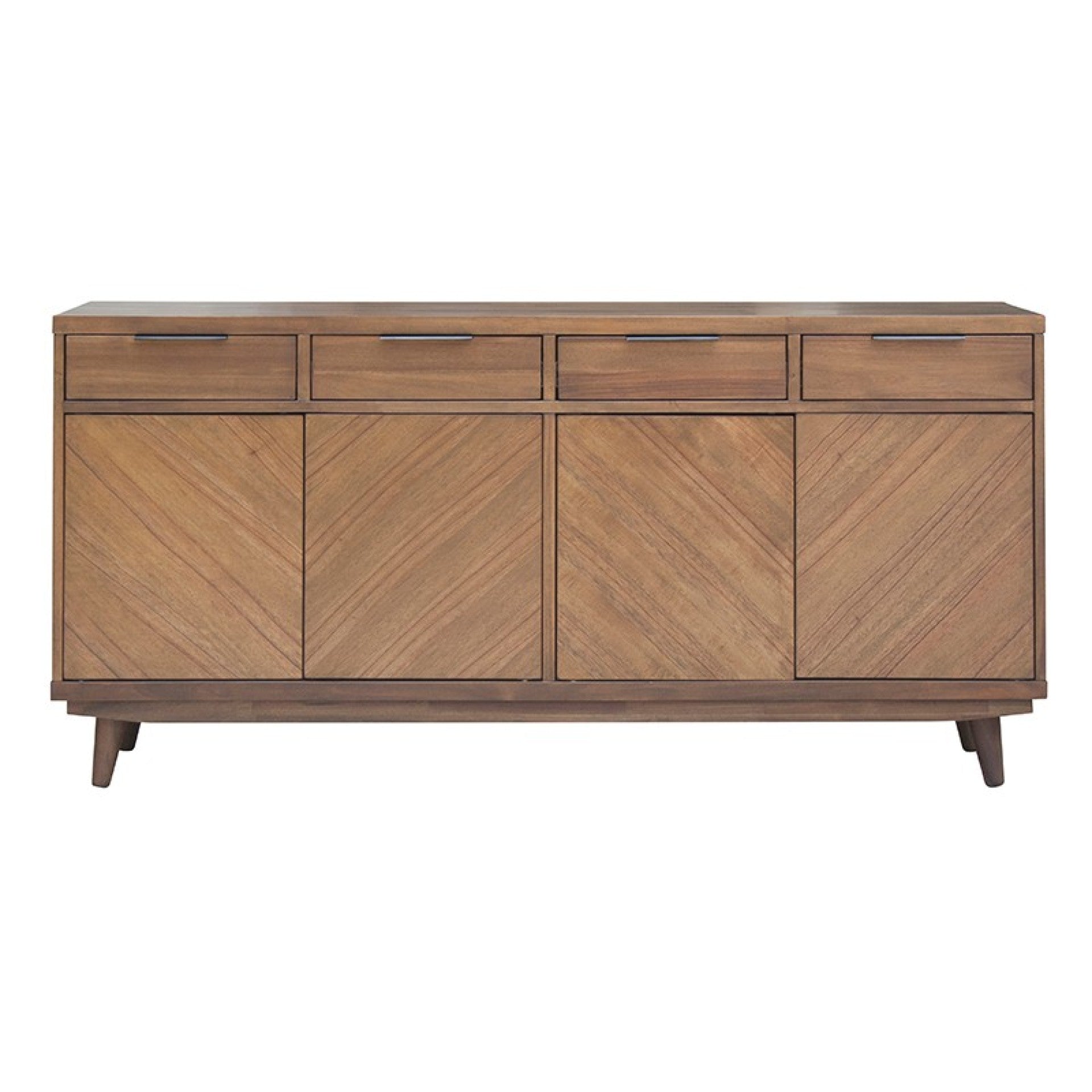 Piero Chevron Buffet 4 Drawers + 4 Doors - What A Room