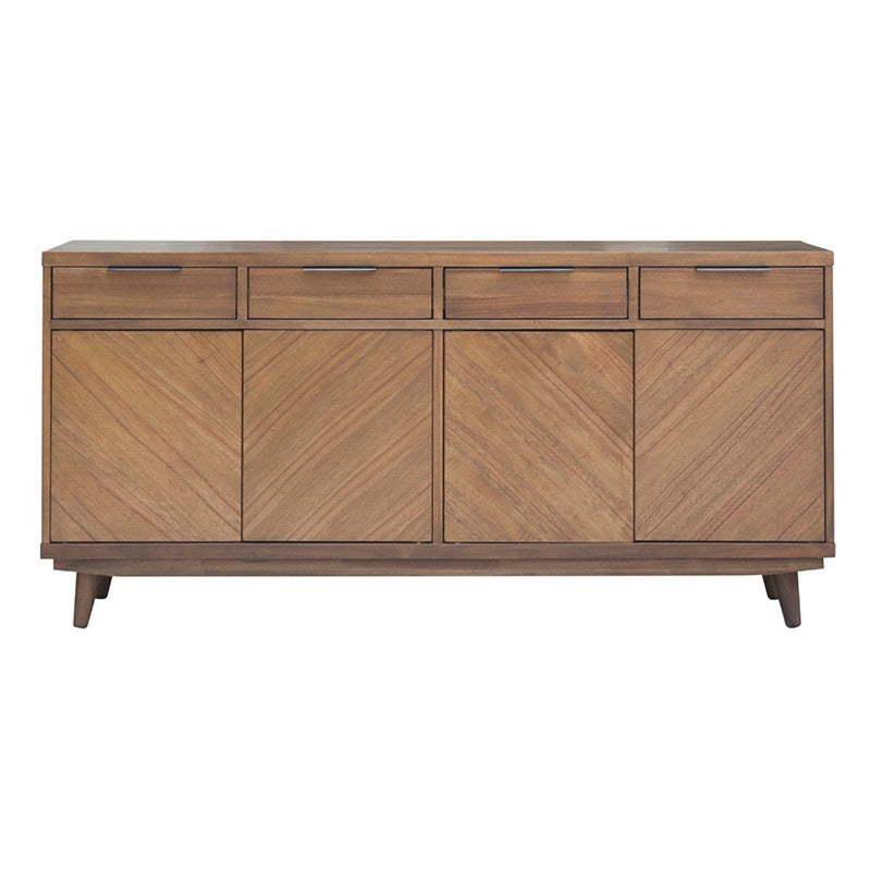 Piero Chevron Buffet 4 Drawers + 4 Doors - What A Room