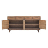 Piero Chevron Buffet 4 Drawers + 4 Doors - What A Room