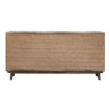 Piero Chevron Buffet 4 Drawers + 4 Doors - What A Room