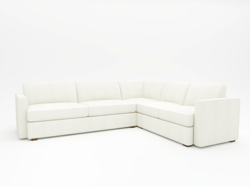 White custom sofa sectional from WhatARoom Furniture in San Jose, Santa Clara, & San Francisco