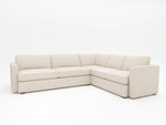 A brilliant monolithic contemporary sectional made custom