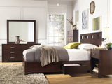 Riva Platform Storage Bed in Espresso - What A Room