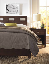 Riva Platform Storage Bed in Chocolate Brown - What A Room