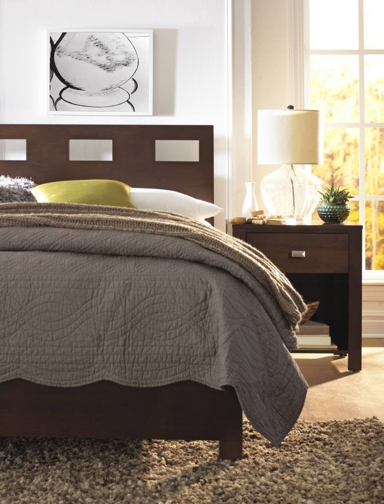 Riva Platform Storage Bed in Espresso - What A Room
