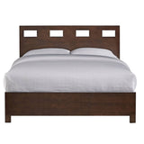 Riva Platform Storage Bed in Chocolate Brown - What A Room