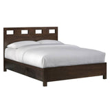 Riva Platform Storage Bed in Chocolate Brown - What A Room