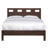 Nevis Riva Platform Bed in Espresso - What A Room