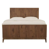 Adler Panel Bed in Natural Walnut Bed