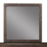 McKinney Solid Wood Beveled Glass Mirror - What A Room