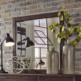 McKinney Solid Wood Beveled Glass Mirror - What A Room