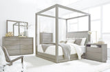 Oxford Canopy Bed in Mineral - What A Room