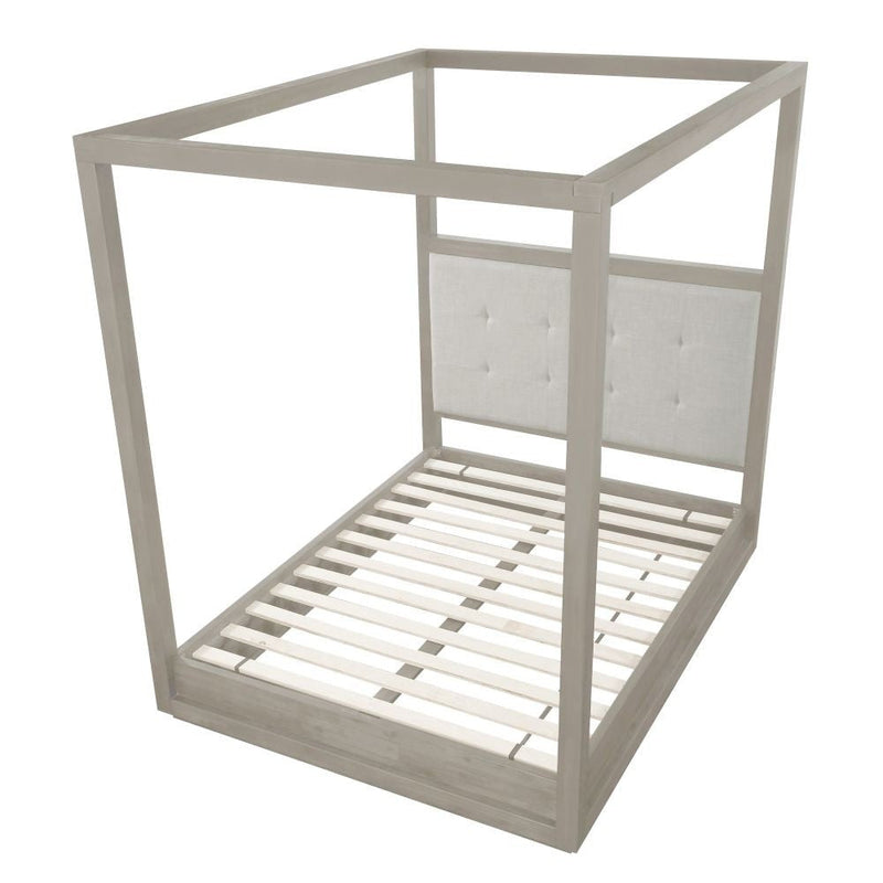 Oxford Canopy Bed in Mineral - What A Room