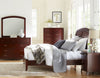 Brighton Low Profile Sleigh Bed in Cinnamon - What A Room