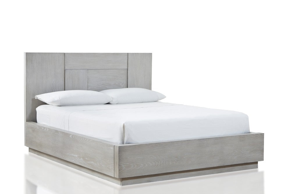 Destination Panel Bed in Cotton Grey - What A Room