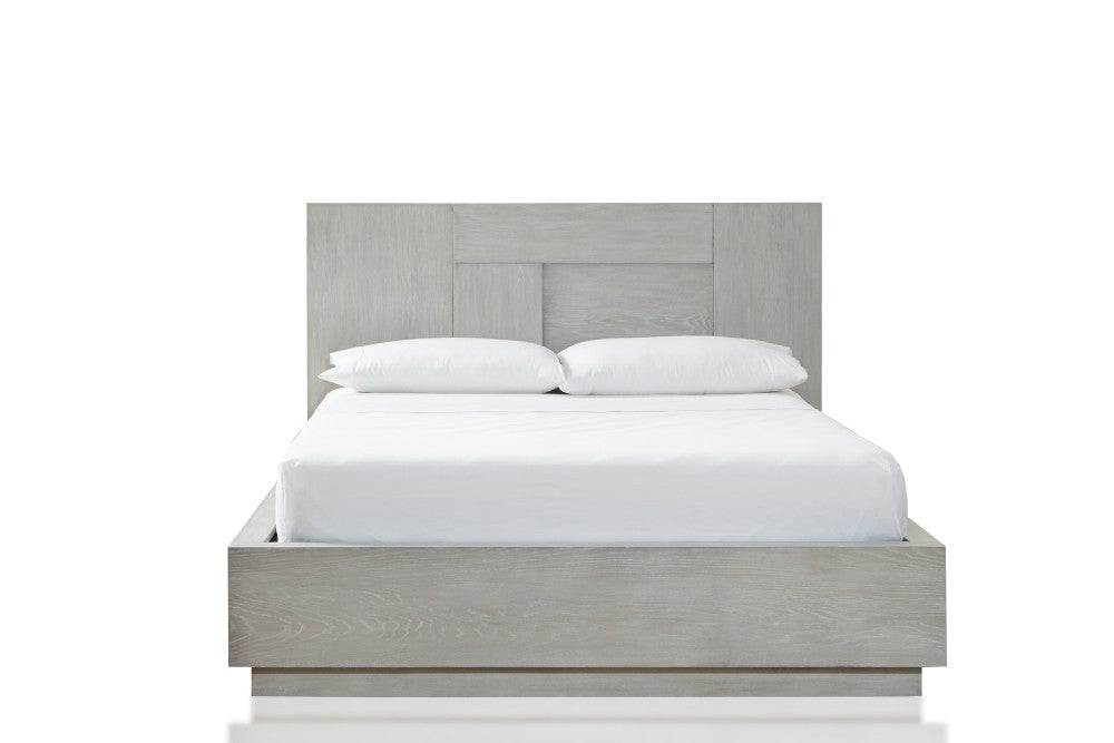 Destination Panel Bed in Cotton Grey - What A Room