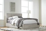 Destination Panel Bed in Cotton Grey - What A Room