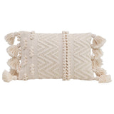Knotted 14"L x 9"W Cotton Blend Lumbar Pillow - What A Room San Jose Home Furnishings
