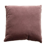 Blush colored 20" Square Cotton Velvet Throw Pillow - What A Room San Jose Furniture Showroom