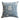 Blue & White Country Style Farmhouse 20" Square Cotton Pillow - Furnishings for Cupertino, S.F., Santa Clara, Milpitas, and San Jose