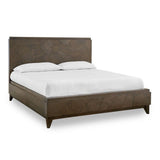 Broderick Panel Bed in Wild Oats Brown - What A Room