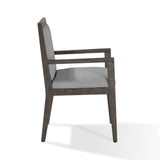 Modesto Wood Framed Arm Chair - What A Room