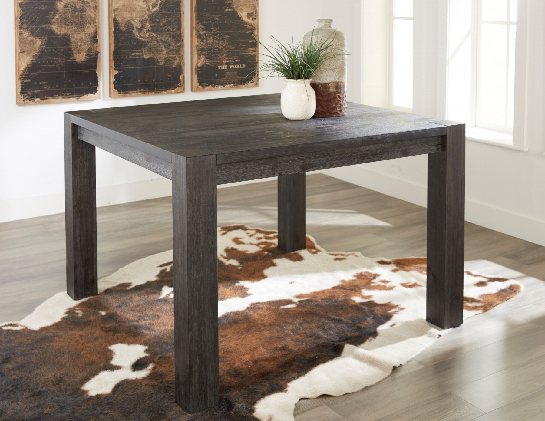 Meadow Solid Wood Square Counter Table - What A Room