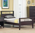 Nevis Platform Bed in Espresso - What A Room