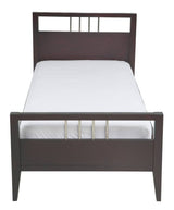 Nevis Platform Bed in Espresso - What A Room