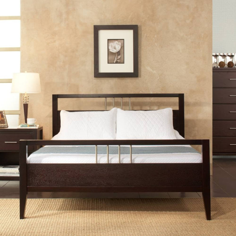 Nevis Platform Bed in Espresso - What A Room
