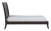 Nevis Low Profile Sleigh Bed in Espresso - What A Room