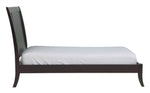 Nevis Low Profile Sleigh Bed in Espresso - What A Room