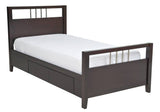Nevis Platform Storage Bed in Espresso - What A Room