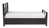 Nevis Platform Storage Bed in Espresso - What A Room