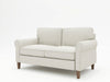 The Opus Collection by WhatARoom Furniture is a tradtionally styled Regency influenced custom loveseat sofa