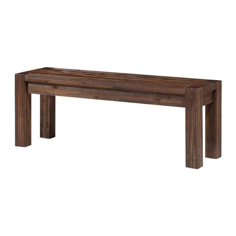 Meadow Mid-Century Solid Wood Dining Bench - What A Room