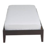 Nevis Simple Platform Bed in Espresso - What A Room