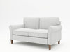 Contemporary take on a classically styled Regency design influenced custom sofa design