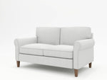 Contemporary take on a classically styled Regency design influenced custom sofa design
