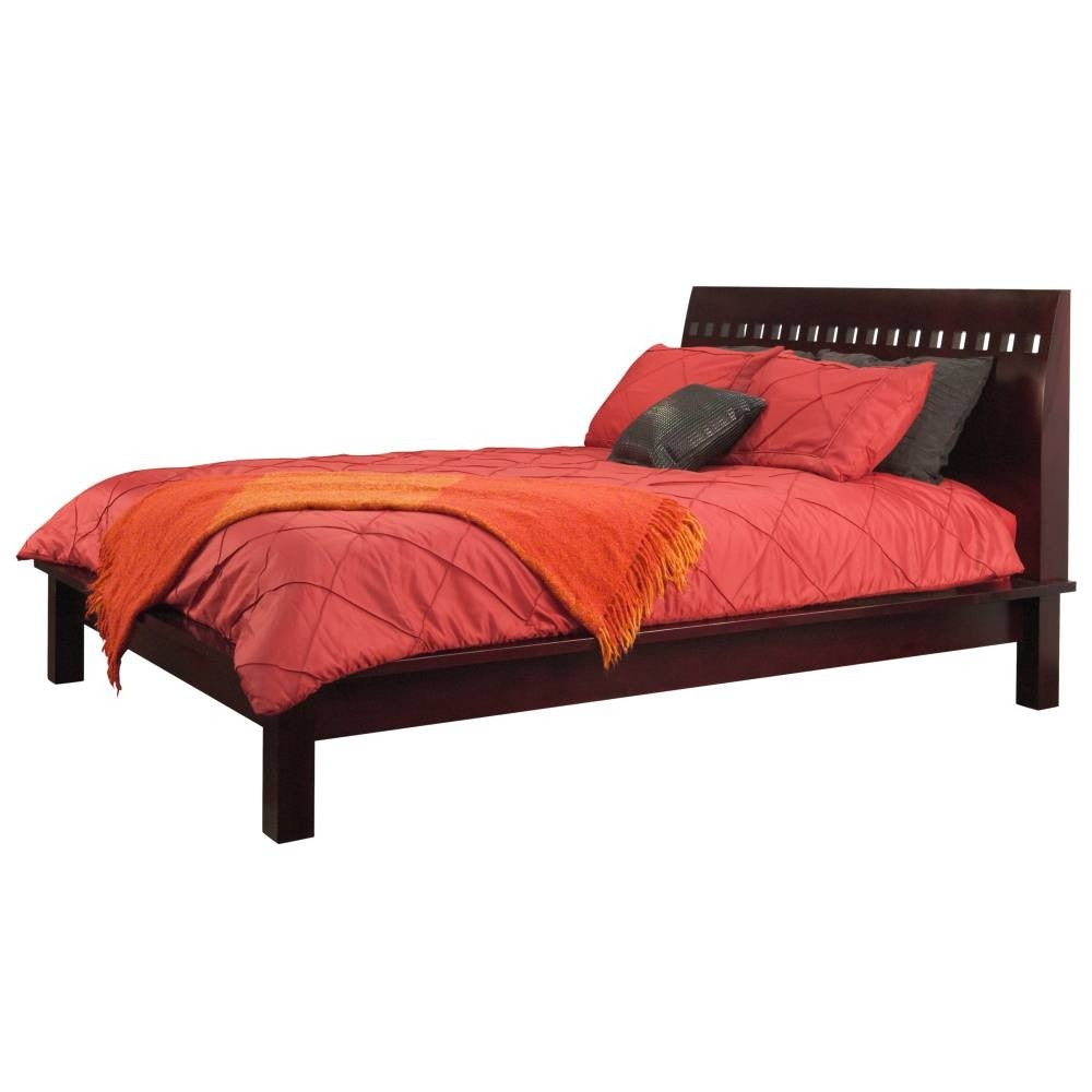 Veneto Platform Bed in Espresso - What A Room